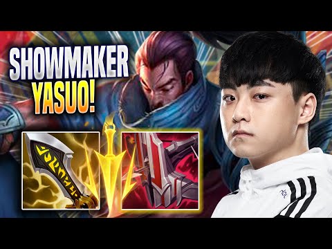 SHOWMAKER IS SO CLEAN WITH YASUO! - DK ShowMaker Plays Yasuo MID vs Corki! | Preseason 2023
