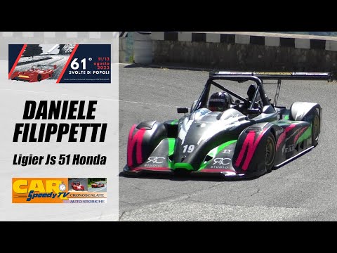 Svolte di Popoli 2023 || Daniele Filippetti || Ligier Js 51 Honda