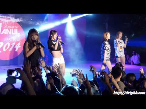 [직캠] 140828 레인보우RAINBOW - 밤이면 밤마다 (HR) [웅지세무대] by drighk