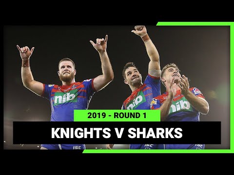 Newcastle Knights v Cronulla-Sutherland Sharks Round 1, 2019 | Full Match Replay | NRL