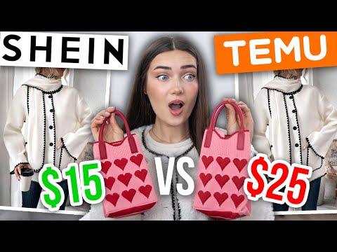 Are TEMU & SHEIN Selling The SAME Products!? LET'S FIND OUT!