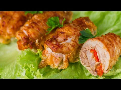 Oh my god, this is delicious! A Canadian hostess taught me how to make chicken rolls!