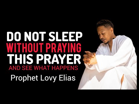 Pray this 9 Minutes Prayer Before You Sleep Every Night For 7 Days|Fall Asleep in God's Presence