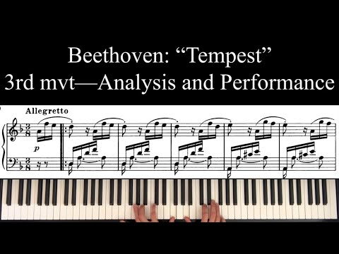 Beethoven's "Tempest" Sonata last mvt: Struggling with the Score!