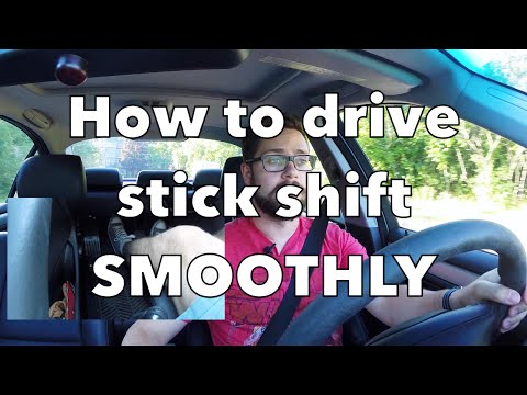 How to drive a manual car SMOOTHLY. Driving stick without the kick.