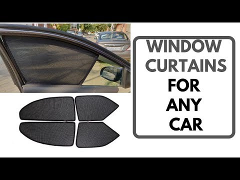 EURO Car Window Fix Sunshade Curtain (Non Magnetic) Compatible for NANO Car  Curtain Price in India - Buy EURO Car Window Fix Sunshade Curtain (Non  Magnetic) Compatible for NANO Car Curtain online