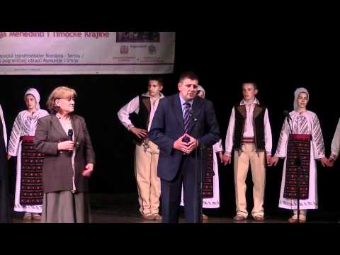 Prezentare spectacol Bor Serbia Ansmbluri de muzica si dansuri populare din Mehedinti