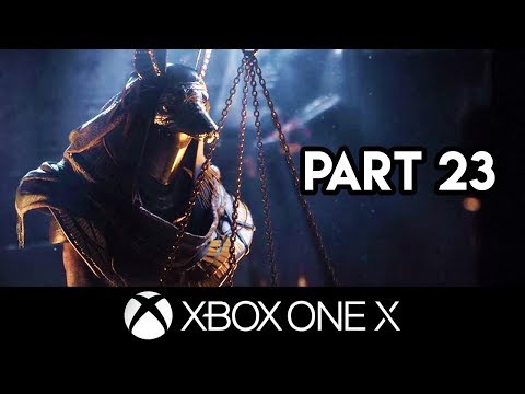 ASSASSIN'S CREED ORIGINS Walkthrough Gameplay Part 23 - XBOX ONE X 4K FULL GAME (Exclusive Gameplay)