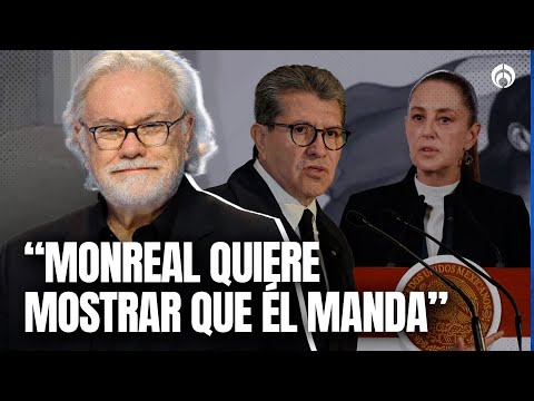 Otra vez Monreal le quiere armar pleito a Sheinbaum por tema de impuesto a videojuegos: Ruiz-Healy