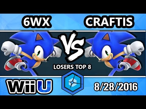 Shine 2016 Smash 4 - Craftis (Sonic) Vs. Circa | 6WX (Sonic) SSB4 Losers Top 8