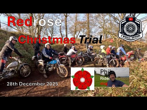 Red Rose 🌹 Classic Bike Christmas 🎄 Trial 