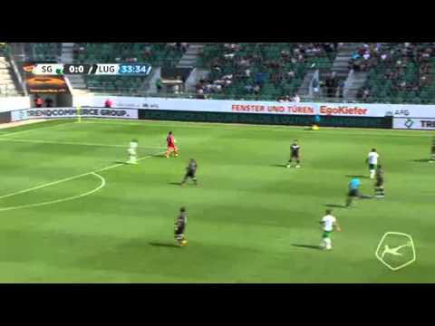 Swiss Super League - FC St Gallen vs FC Lugano 19/07/2015 Full Match