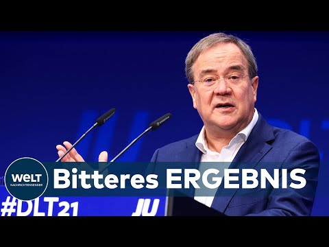 JUNGE UNION: Laschet übernimmt vor Jugend volle Verantwortung für Wahldesaster | WELT Dokument