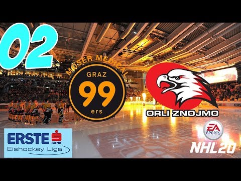 NHL 20 Saison Modus (EBEL) #02 [Deutsch] - Graz 99ers vs Znaim
