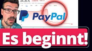 PayPal CRASH ins Bodenlose! Es geht los!