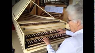 J.S. Bach - Christum wir sollen loben schon, BWV 611, Rosalinde Haas, Blanchet harpsichord