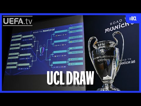 CHAMPIONS LEAGUE Knockout Phase Play-Off Draw!