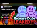 3 MINUTES AGO GARTEN OF BANBAN 8 RELEASE DATE LEAKED