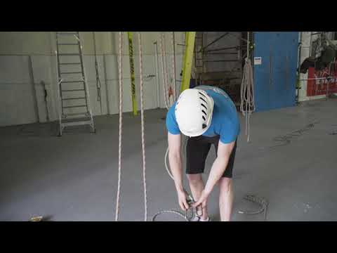 Retrievable rigging for rescue