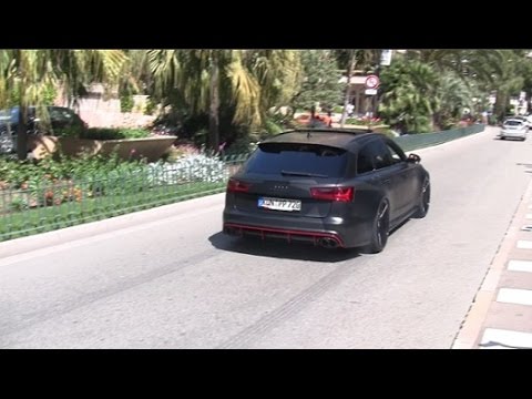 Audi RS6 with Akrapovic Exhaust by PP-Performance