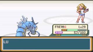 Lets Play Pokemon Leaf Green 36: Freya Good Big Snake