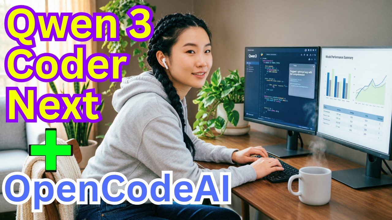 Qwen 3 Coder Next with OpenCode - A Local Agentic AI That Does Way More Than Just Code