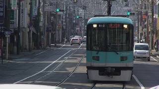preview picture of video '車ドケドケ電車ガ通ル 京津線 Japan cool tram'
