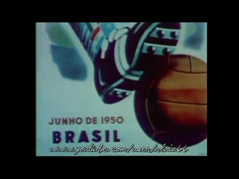 Brasil 1 x 2 Uruguai - 1950 - Gol Ghiggia - Narração Jorge Curi