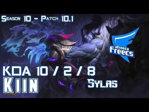 AFs Kiin SYLAS vs FIORA Top - Patch 10.1 KR Ranked