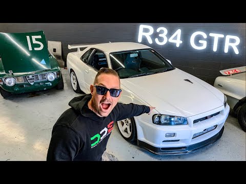 I FOUND A SKYLINE R34 GTR TO BUY FOR THE CHANNEL!  *EMELIA HARTFORD COLLAB* Video