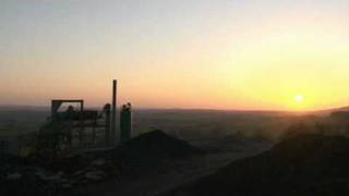 preview picture of video 'Aschewolke über Deutschland: Sonnenuntergang am 17.04.2010'