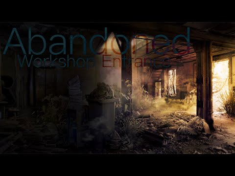 How to design strong light contrast | Photo Manipulation - Timelapse