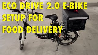 ECO DRIVE 2.0 EBIKE SETUP FOR FOOD DELIVERY - SINGAPORE FOOD DELIVERY VLOG