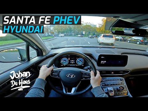 HYUNDAI SANTA FE PLUG-IN HYBRID 265 HP POV TEST DRIVE