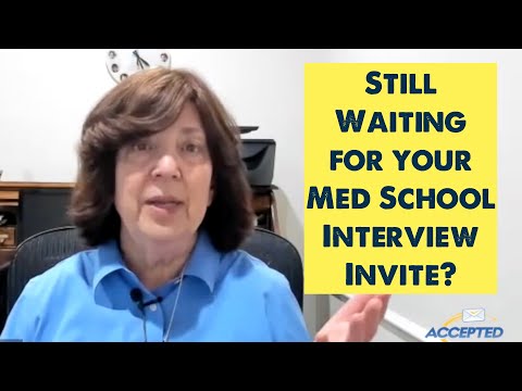 It's After Thanksgiving and I Didn't Get a Med School Interview Invitation...Now What?