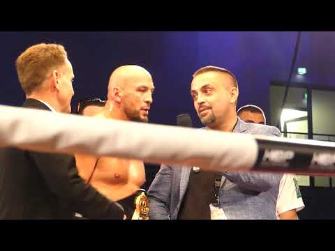 Edin Puhalo vs Roman Golovashchenko Boxen Fight  08 10 2022 WBA Continental Titel