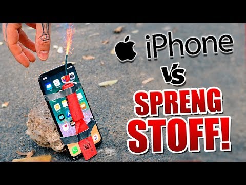1250€ iPhone VS Sprengstoff !
