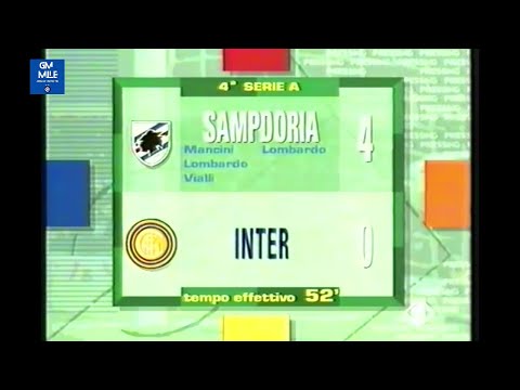 1991-92 (4^ - 22-09-1991) Sampdoria-INTER 4-0 Servizio Pressing Italia1