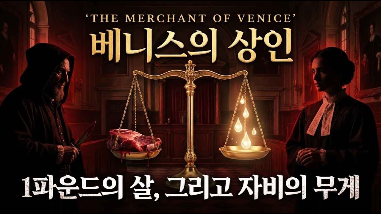 ⚖️ 1파운드의 살, 그리고 자비의 무게 – 셰익스피어의 『베니스의 상인』