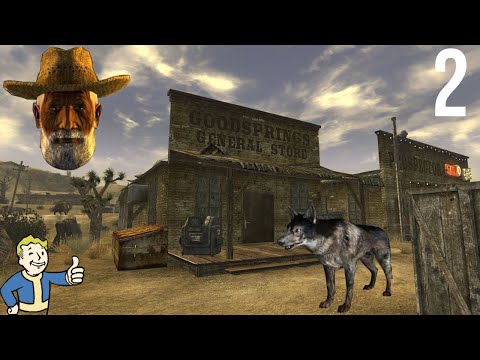 Tutorial | Goodsprings | Ghost Town Gunfight - Fallout New Vegas Part 2 - No Commentary