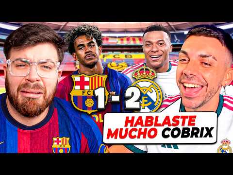 EL REAL MADRID SE QUEDÓ CON EL CLÁSICO EN EL CAMP NOU. DEBATE CON DJ MARIO. MADRIDISTA AGRANDADO.