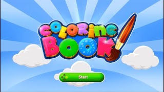 Coloring Book on Nintendo Switch Gameplay