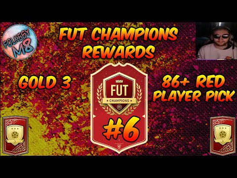 FIFA 21 FUT CHAMPIONS REWARDS! #6 86+ PLAYER PICK UPGRADE PACK!
