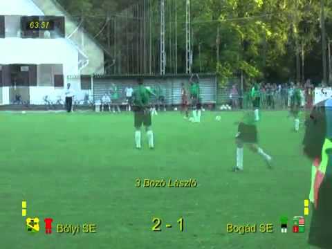 Bólyi SE - Bogád SE 2 - 1 2010 08 29