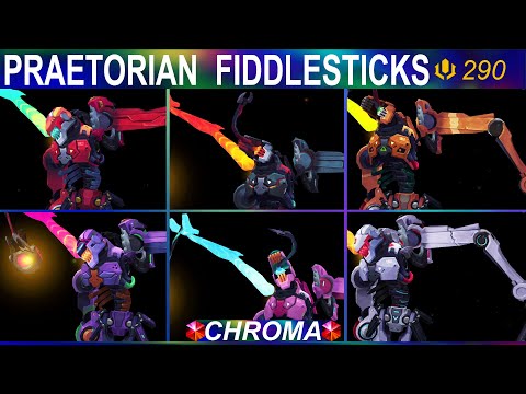 Praetorian Fiddlesticks Chroma Rework 2020 - League Of Legends