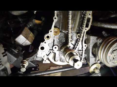 Nissan truck timing chain replacement part 1