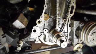 Nissan truck timing chain replacement part 1