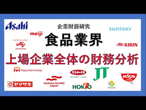 経営学科 企業財務分析　食品業：安全性の上昇、営業利益率の維持そして、価格上昇への期待