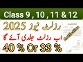 9th 10th 11th 12th Result 2025 Final Date Matric Result 2025 Inter Result 2025 Result 2025
