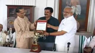 Cultural award for Kavalam Naryana Panicker